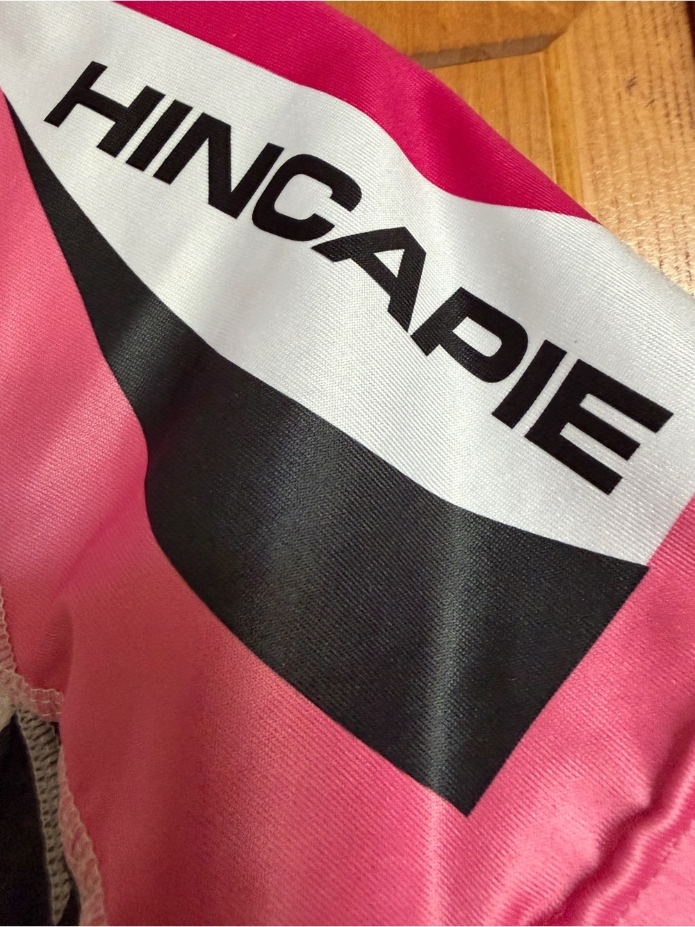 Hincapie Pink & Black Women's Short Sleeve Cycling Jersey Sz M Full Zip Pockets - Picture 4 of 9